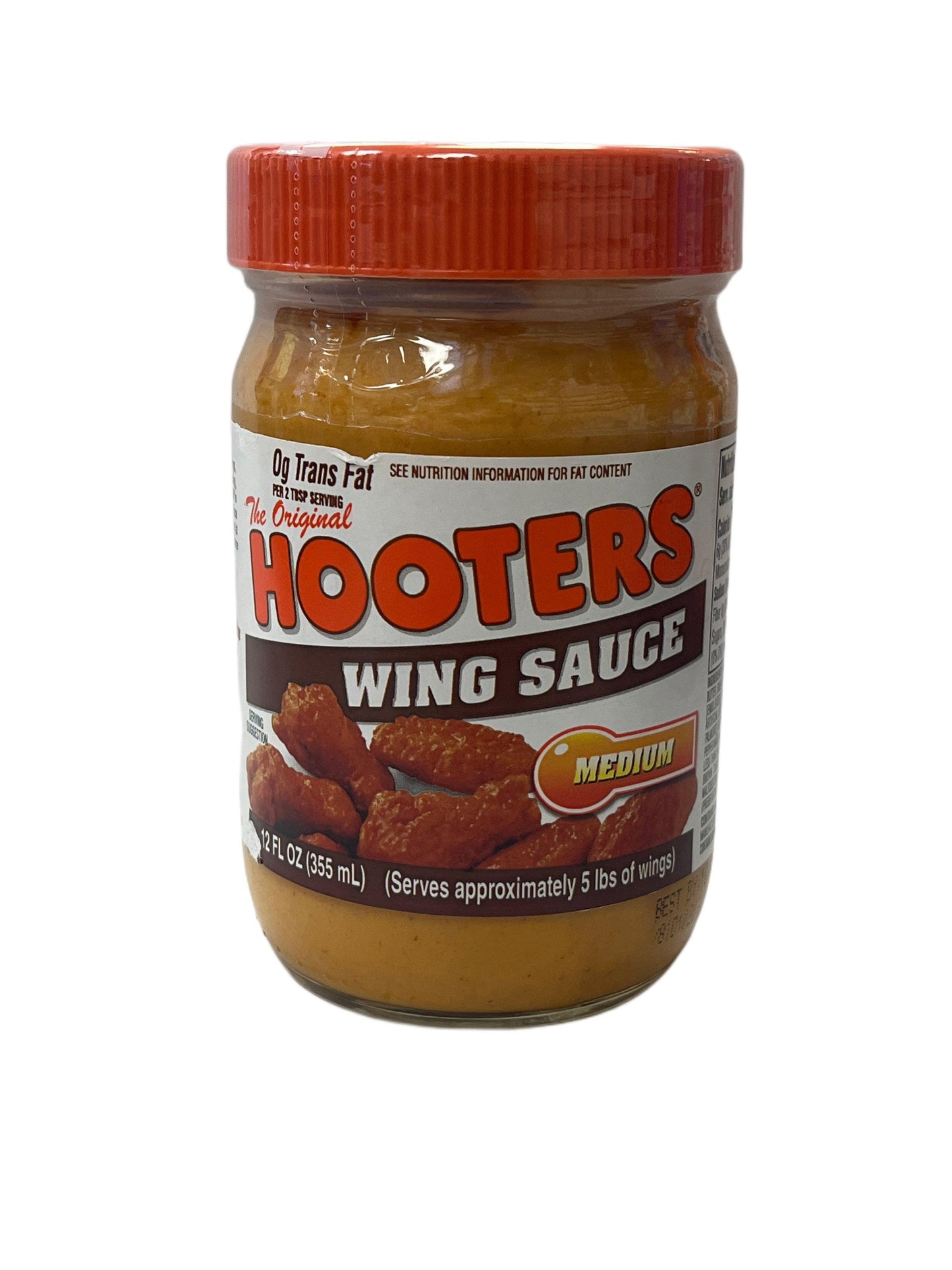 The Original Hooters Wing Sauce Medium 12OZ