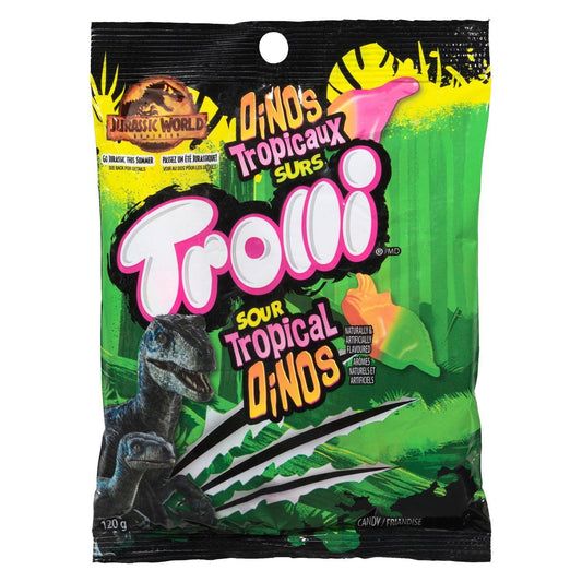 Trolli Sour Tropical Dinos Bag