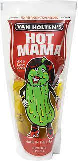 Van Holten’s Hot Mama Jumbo Pickle In A Pouch