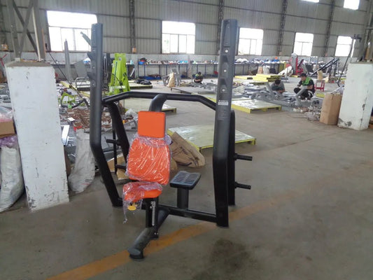 Vertical Workout Bench with Spotter Stand, Barbell and Plate Support (AN28) - Jack Righteous