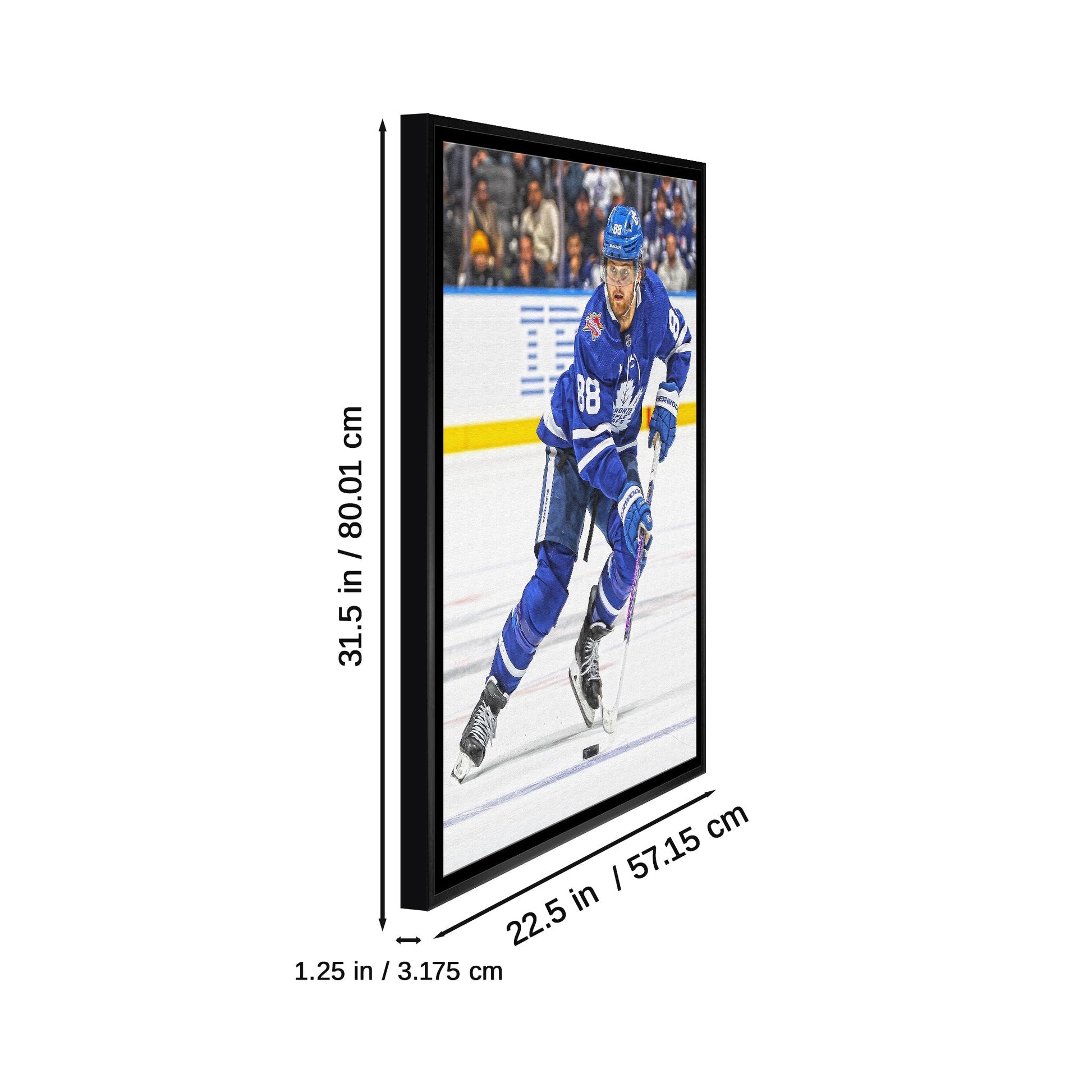 William Nylander Framed 20x29 Canvas Maple Leafs Action - V - Jack Righteous