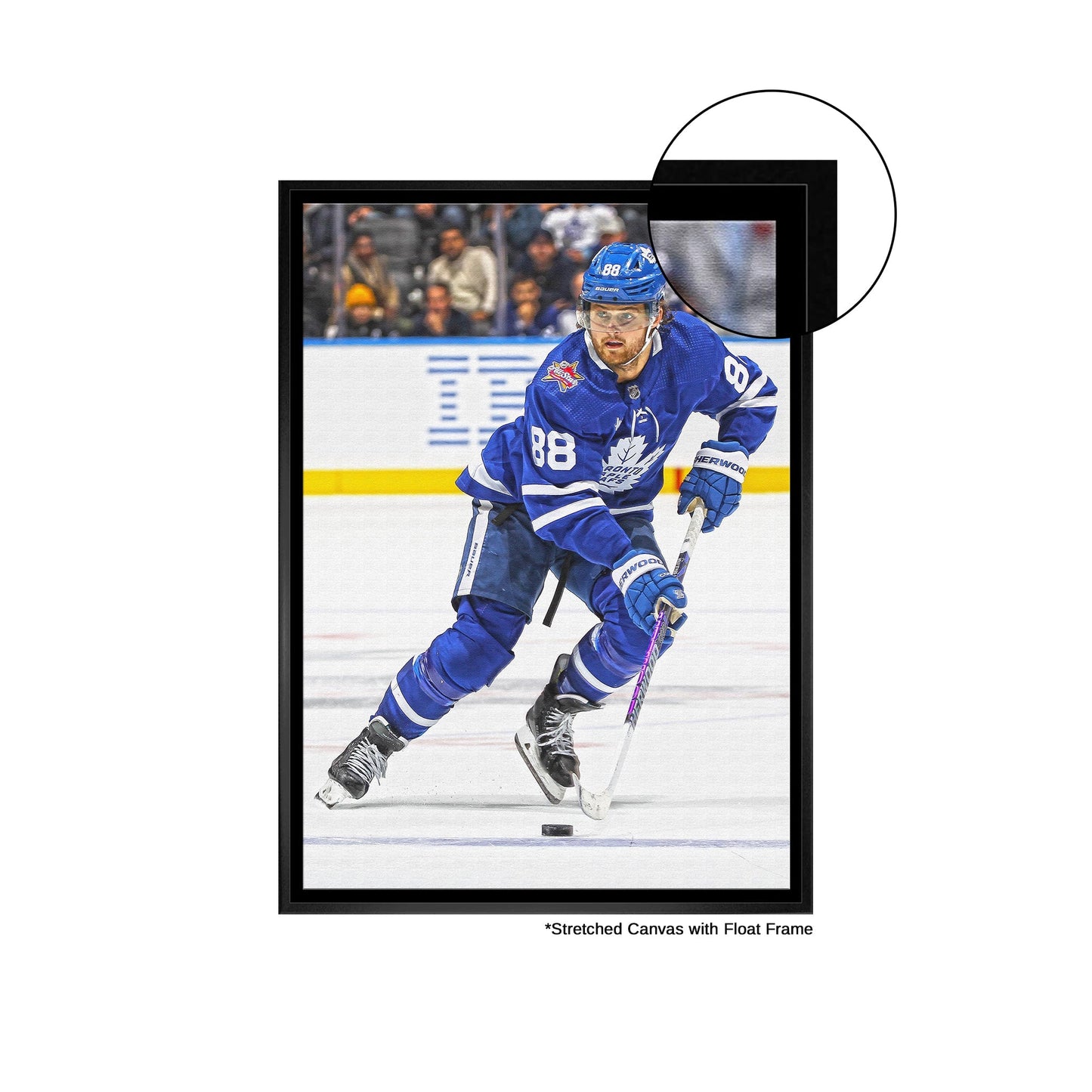 William Nylander Framed 20x29 Canvas Maple Leafs Action - V - Jack Righteous