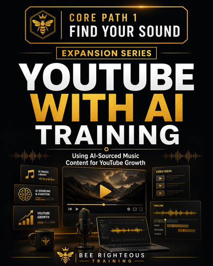 YouTube With AI-Sourced Music focused DEVELOP training for packaging, publishing and improving AI-assisted music releases