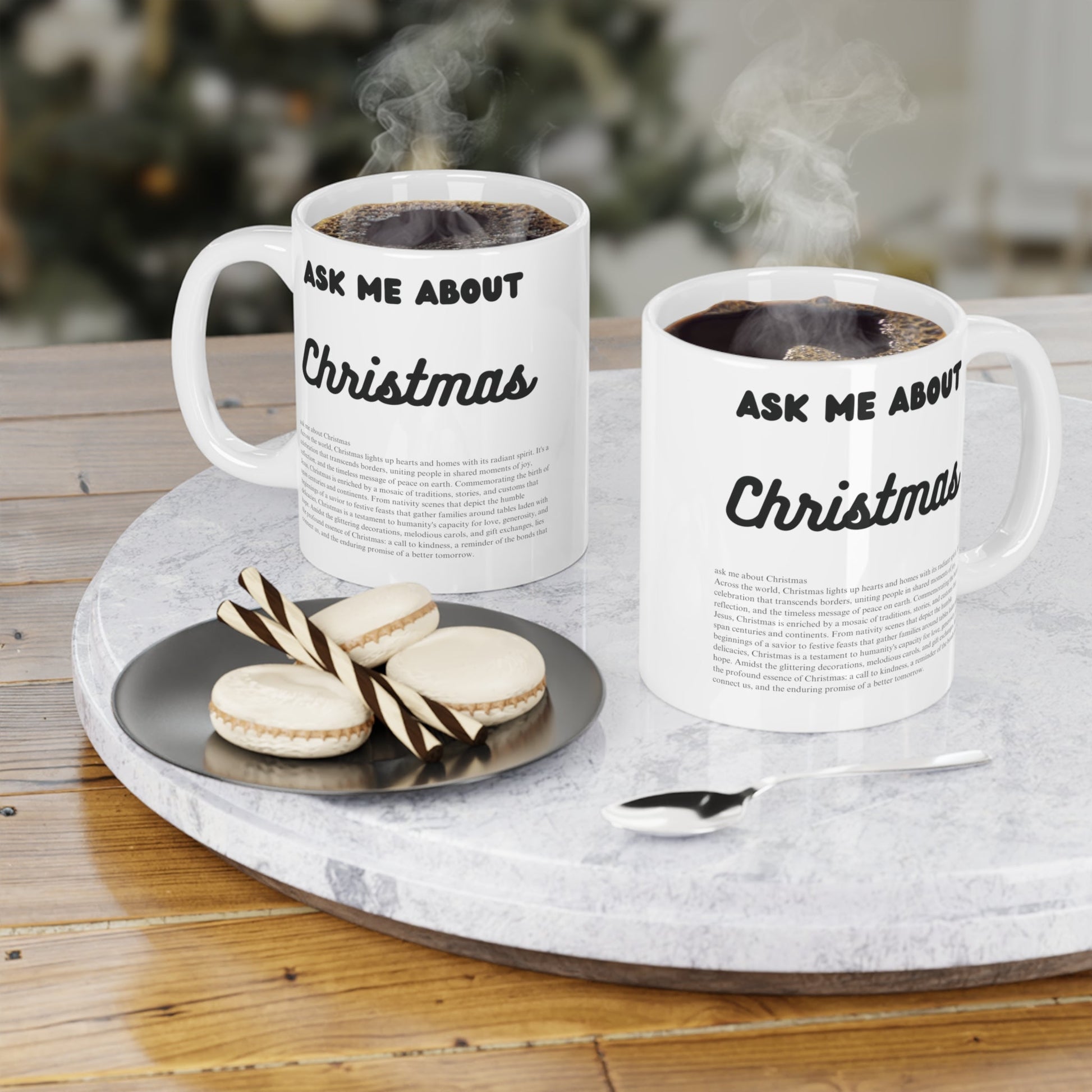 Ask Me About Christmas Ceramic Coffee Mug (11oz/15oz/20oz) - Jack Righteous