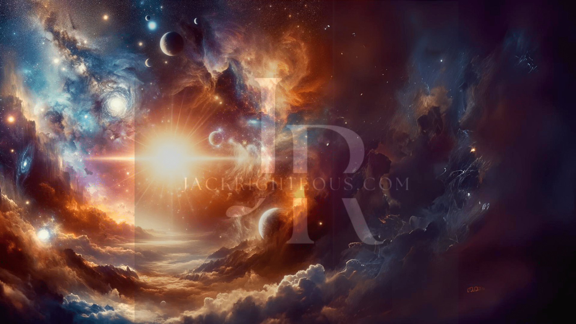 Celestial Wonders Digital Wallpaper Collection - Jack Righteous