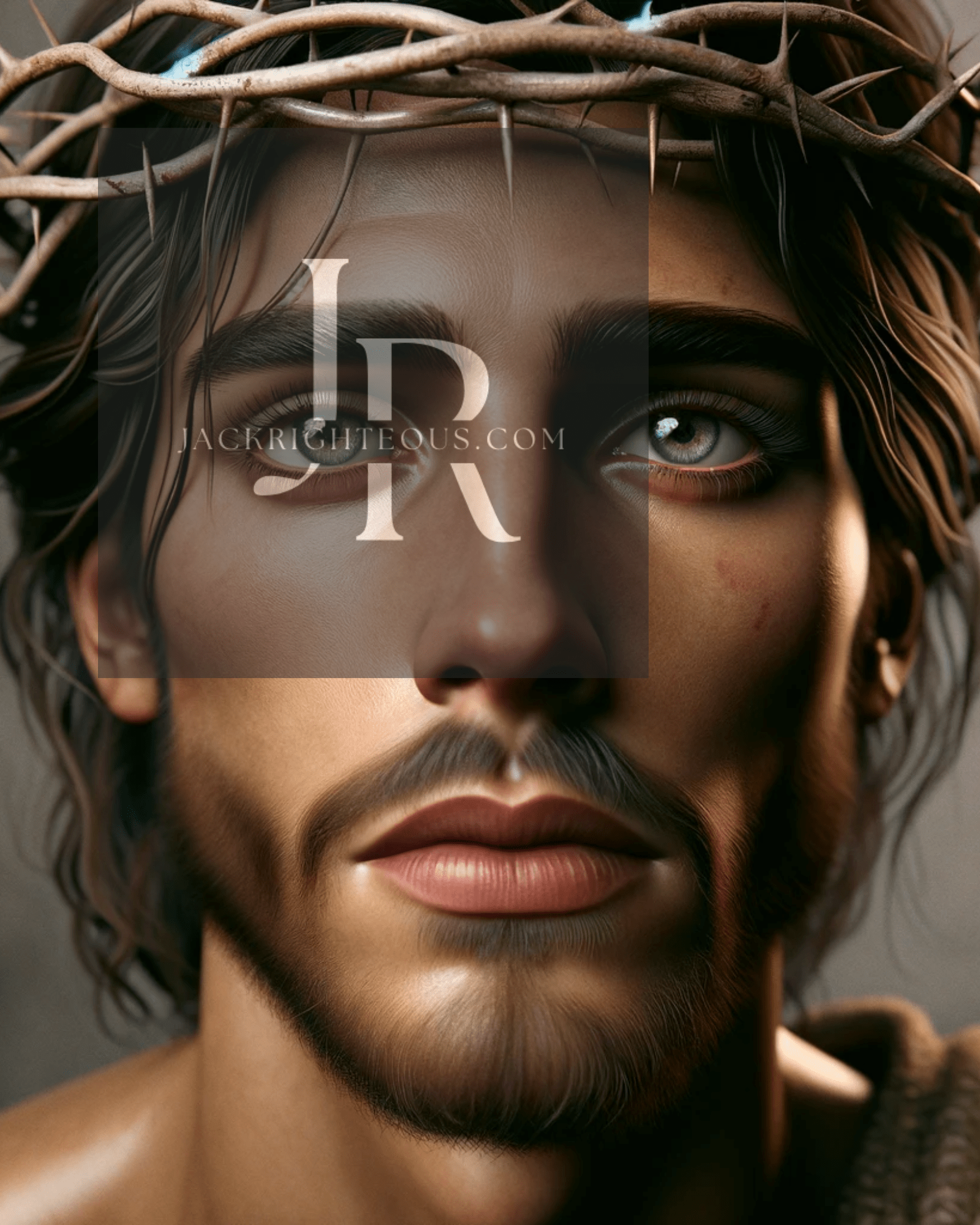 Faces of Jesus Collection - Digital Download Art for Devotion - Jack Righteous