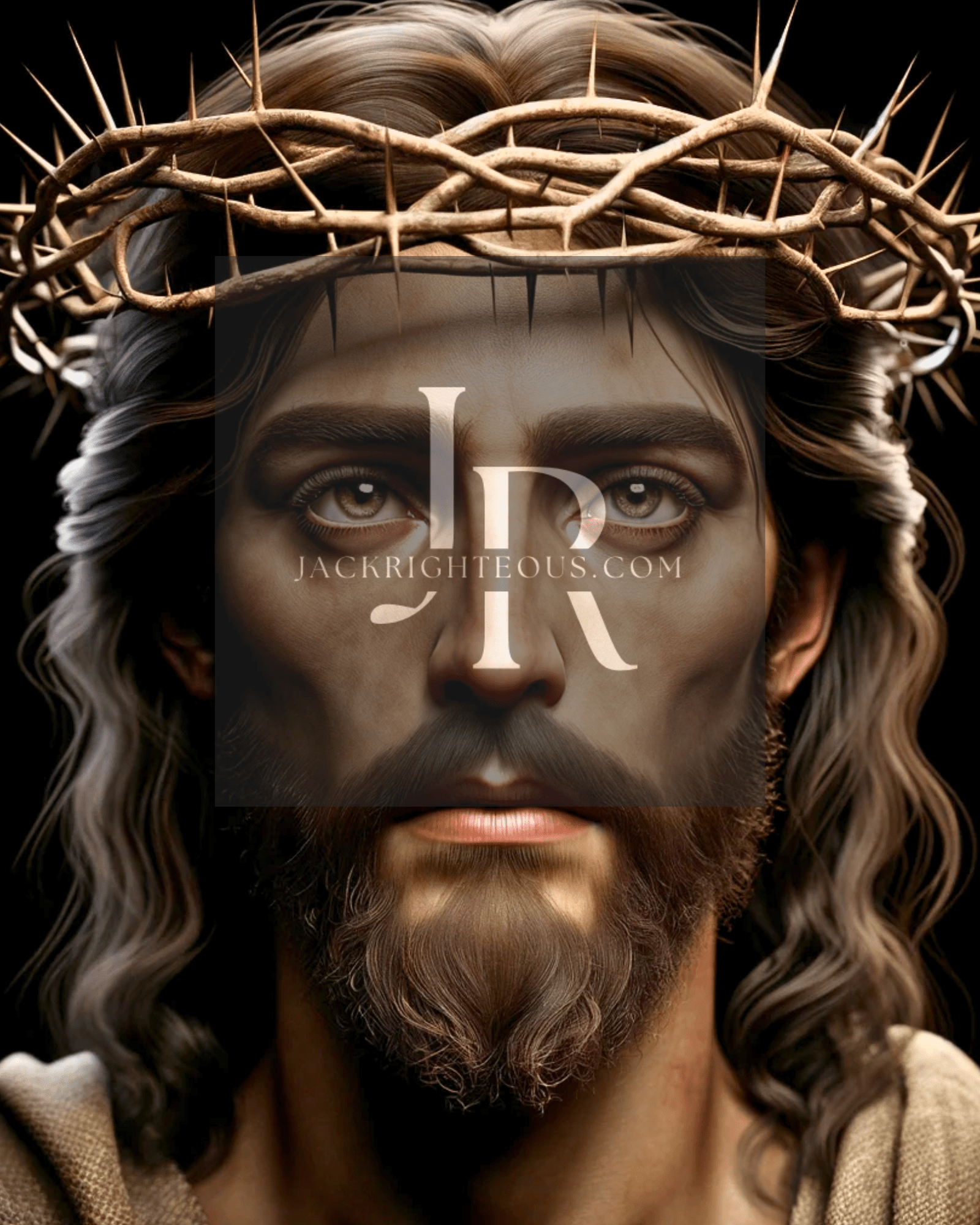 Faces of Jesus Collection - Digital Download Art for Devotion - Jack Righteous