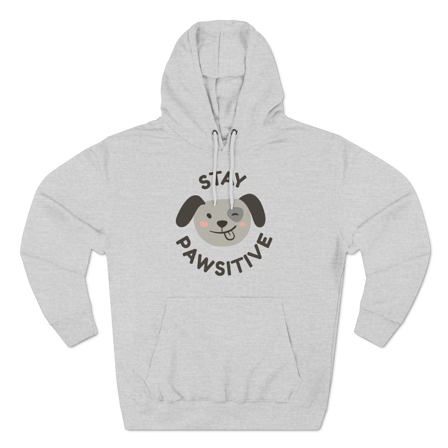 Stay Pawsitive: Unisex Premium Hoodie - Jack Righteous