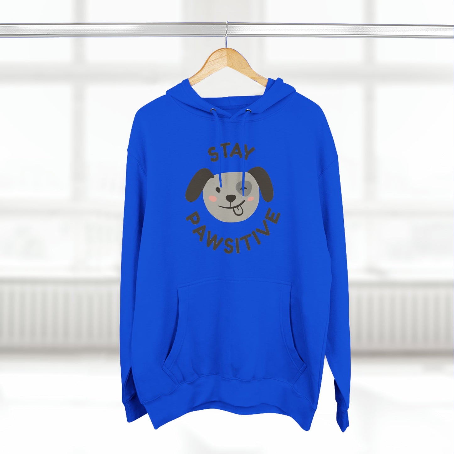 Stay Pawsitive: Unisex Premium Hoodie - Jack Righteous