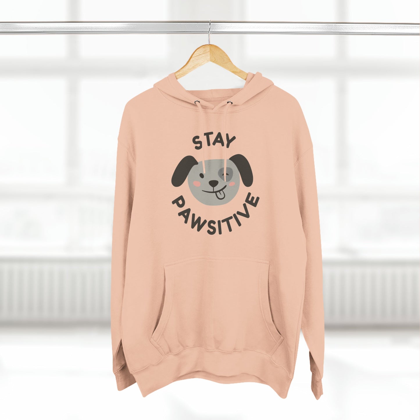 Stay Pawsitive: Unisex Premium Hoodie - Jack Righteous