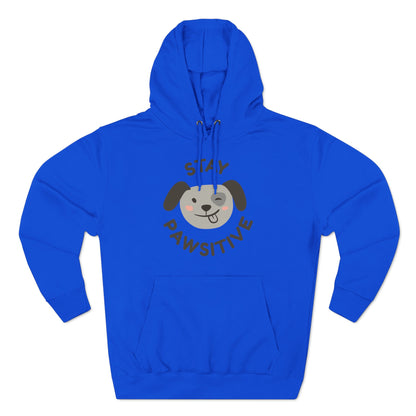 Stay Pawsitive: Unisex Premium Hoodie - Jack Righteous