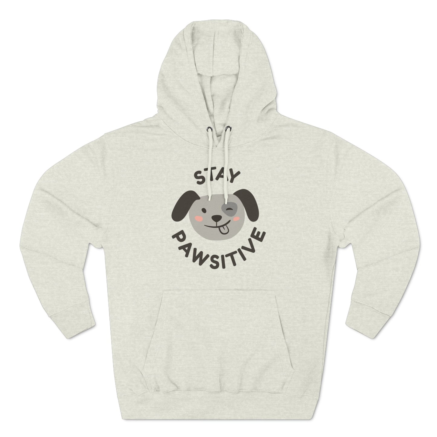 Stay Pawsitive: Unisex Premium Hoodie - Jack Righteous