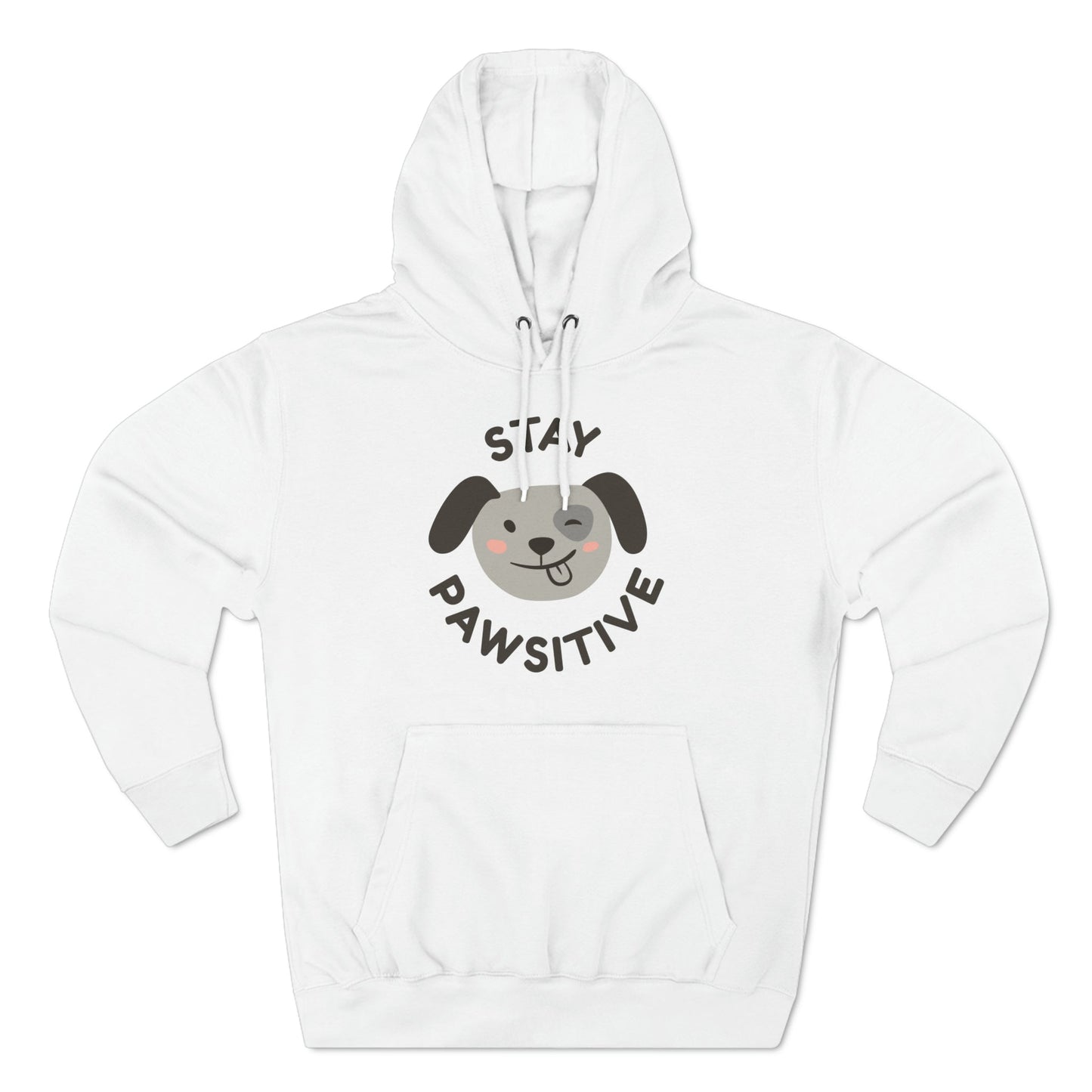 Stay Pawsitive: Unisex Premium Hoodie - Jack Righteous